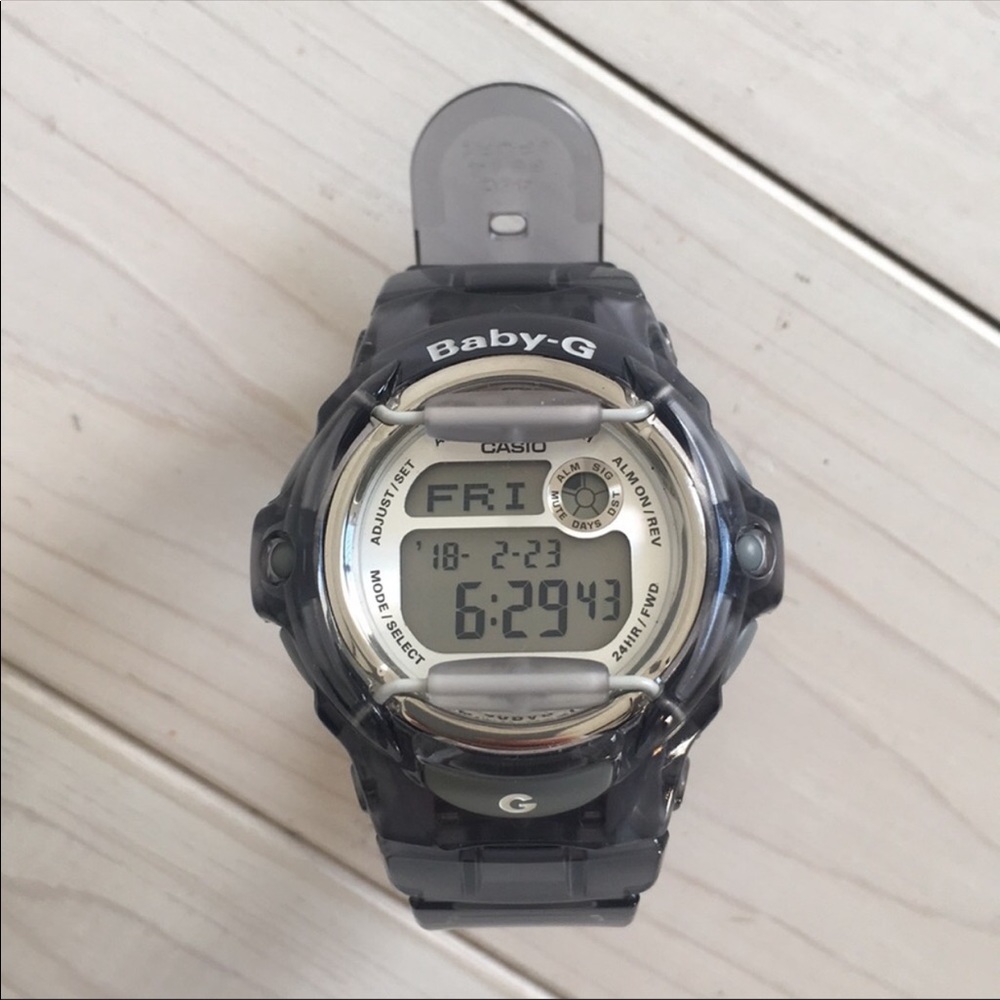 Gray baby G shock